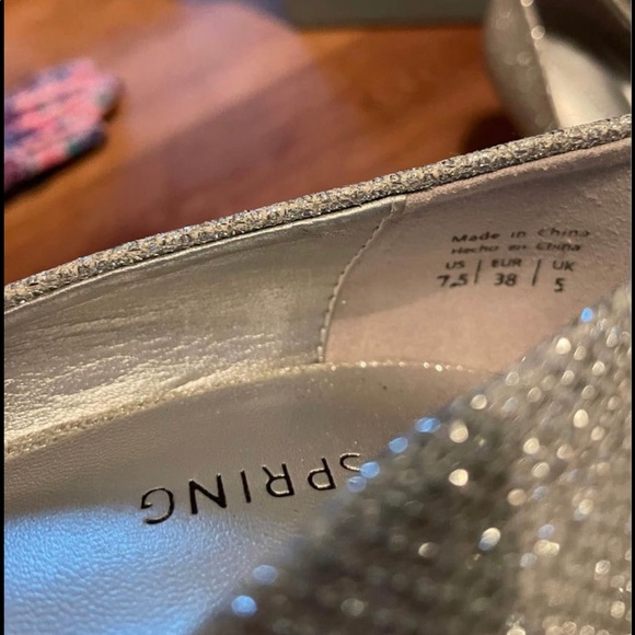 Silver shimmering pumps - Picture 3 of 3